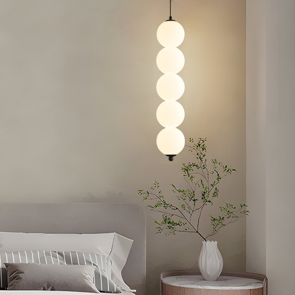 Modern Vertical Balls LED Pendant Light – Dimmable