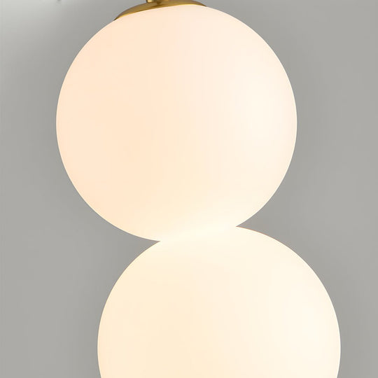 Modern Vertical Balls LED Pendant Light – Dimmable