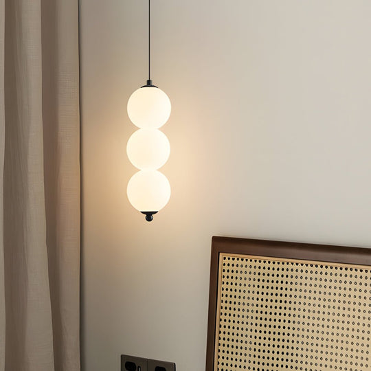 Modern Vertical Balls LED Pendant Light – Dimmable