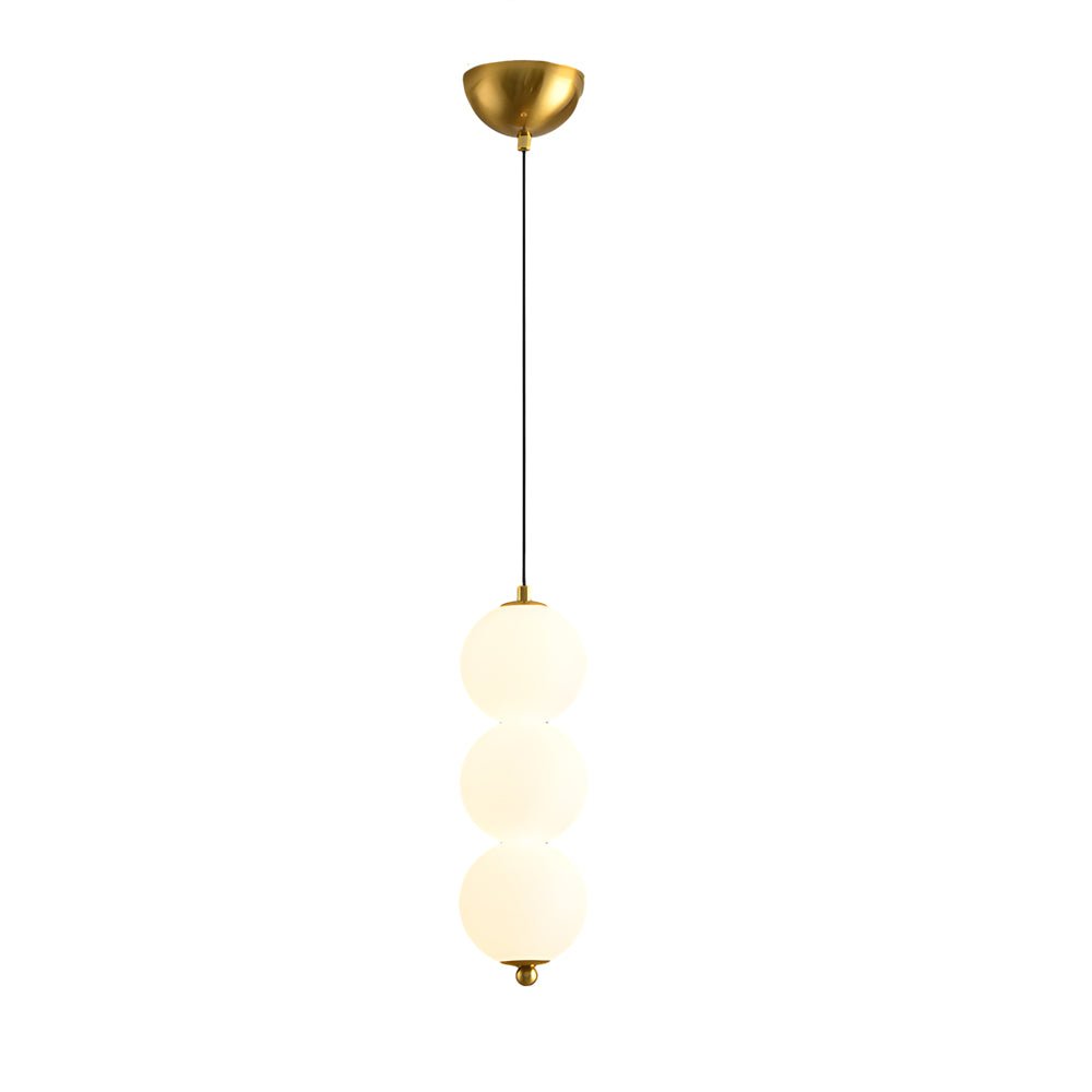 Modern Vertical Balls LED Pendant Light – Dimmable