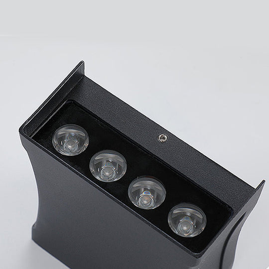 Modern Up and Down Light LED Outdoor Wall Sconce Lighting