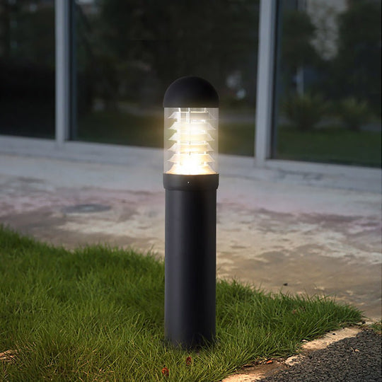 Modern Waterproof Outdoor Pathway Bollard Light for Villa Garden