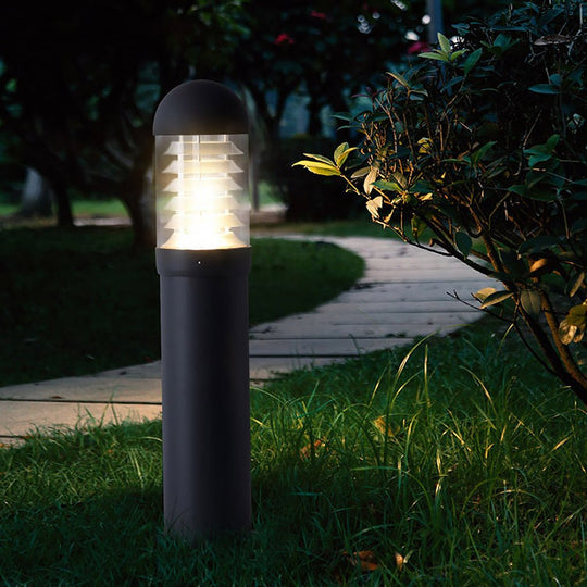 Modern Waterproof Outdoor Pathway Bollard Light for Villa Garden