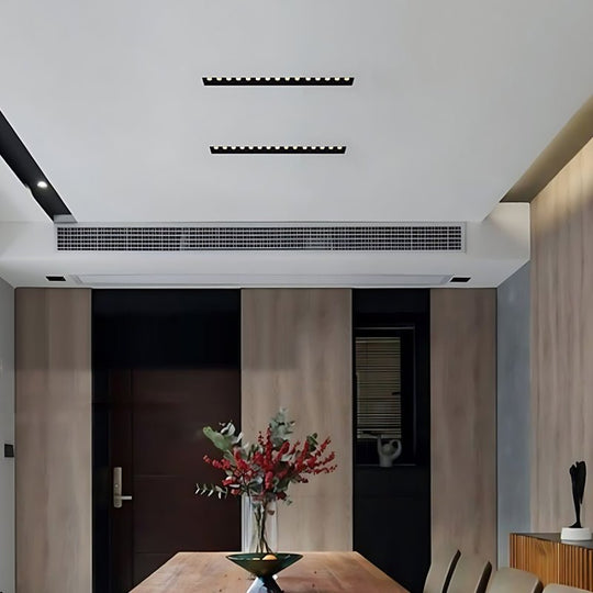 Modern White Aluminum LED Recessed Anti-Glare Spotlight