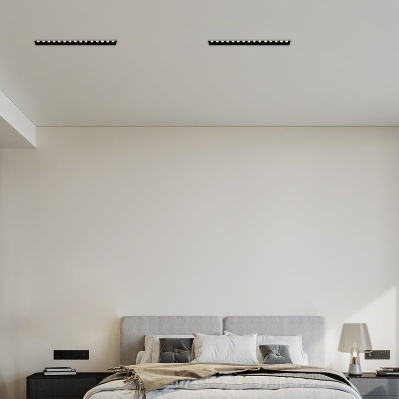 Modern White Aluminum LED Recessed Anti-Glare Spotlight