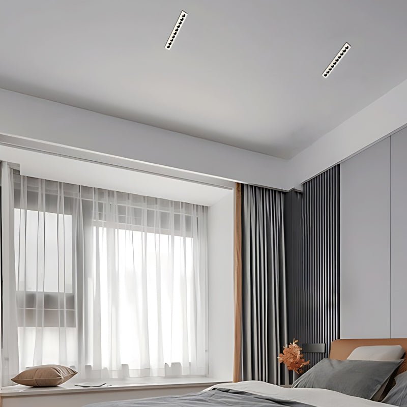 Modern White Aluminum LED Recessed Anti-Glare Spotlight