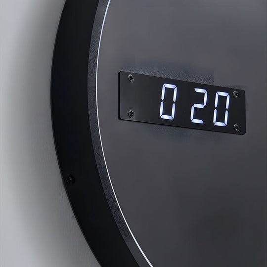 Moon LED Wall Light with Digital Clock & Astronaut Decor