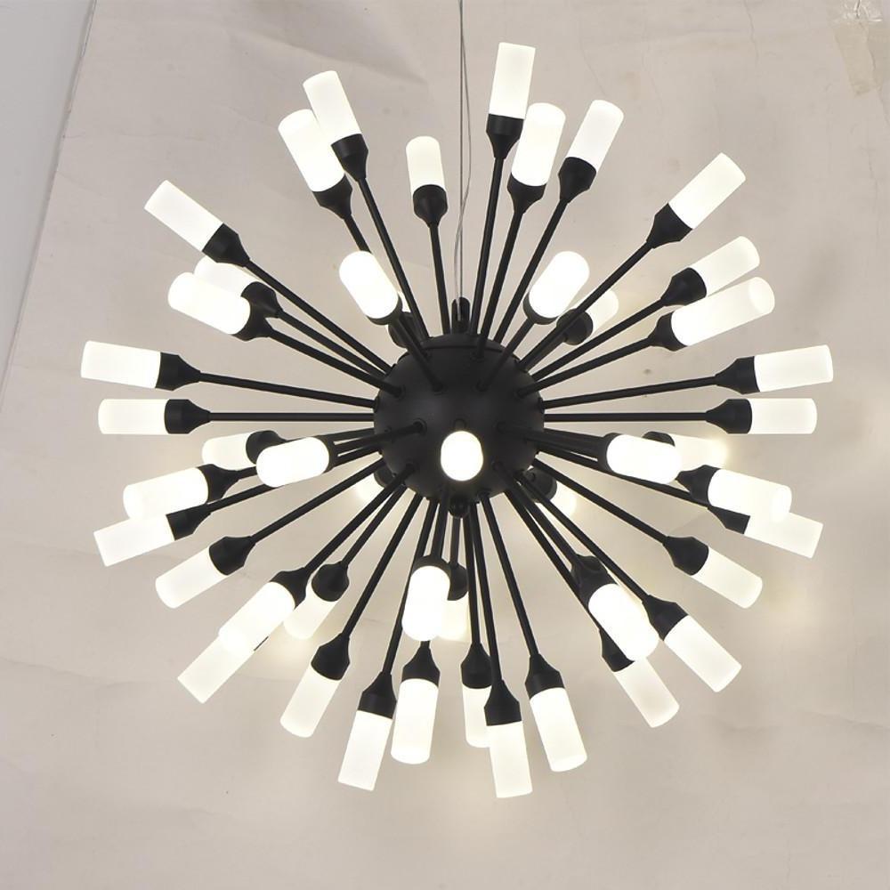 Novelty Cluster Globe Design LED Chandelier with Metal and Acrylic