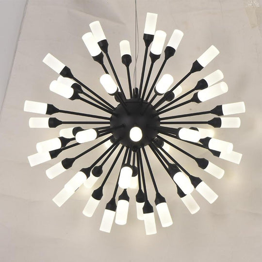 Novelty Cluster Globe Design LED Chandelier with Metal and Acrylic