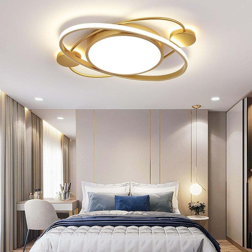Circular Dimmable LED Nordic Ceiling Light Flush Mount Lighting