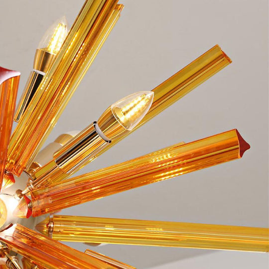 9-Light LED Metal Modern Pendant Light for Kitchen Island