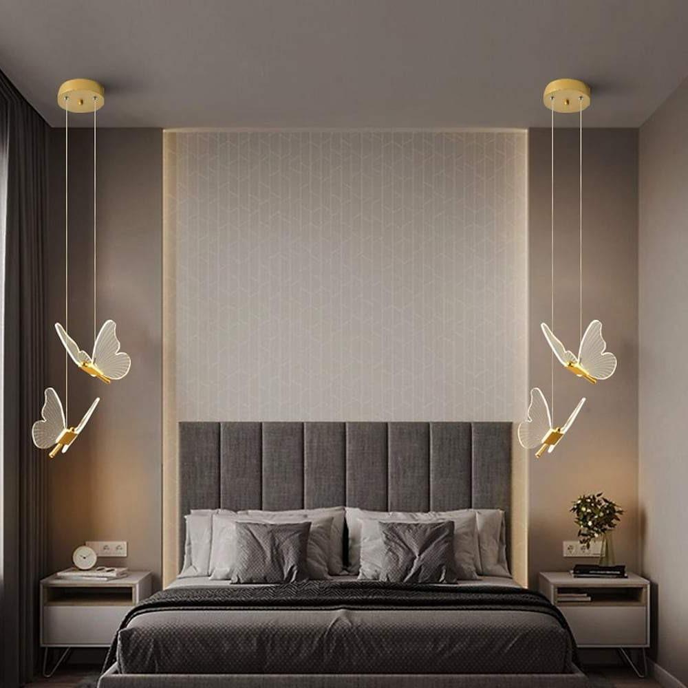 Butterflies Shaped LED Nordic Pendant Light
