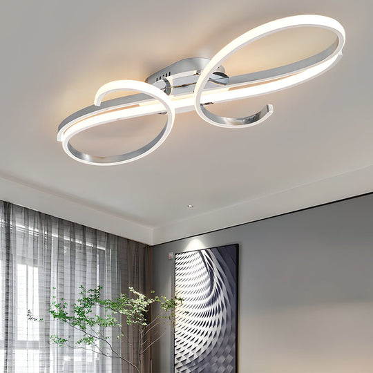 Musical Symbols Aluminum LED Ceiling Light – Modern Decorative Fixture