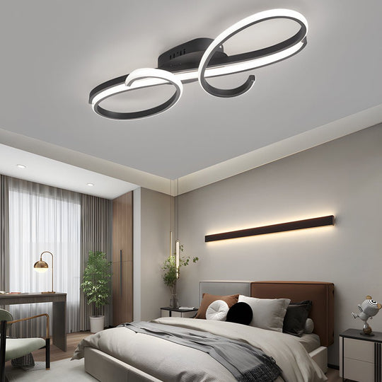 Musical Symbols Aluminum LED Ceiling Light – Modern Decorative Fixture