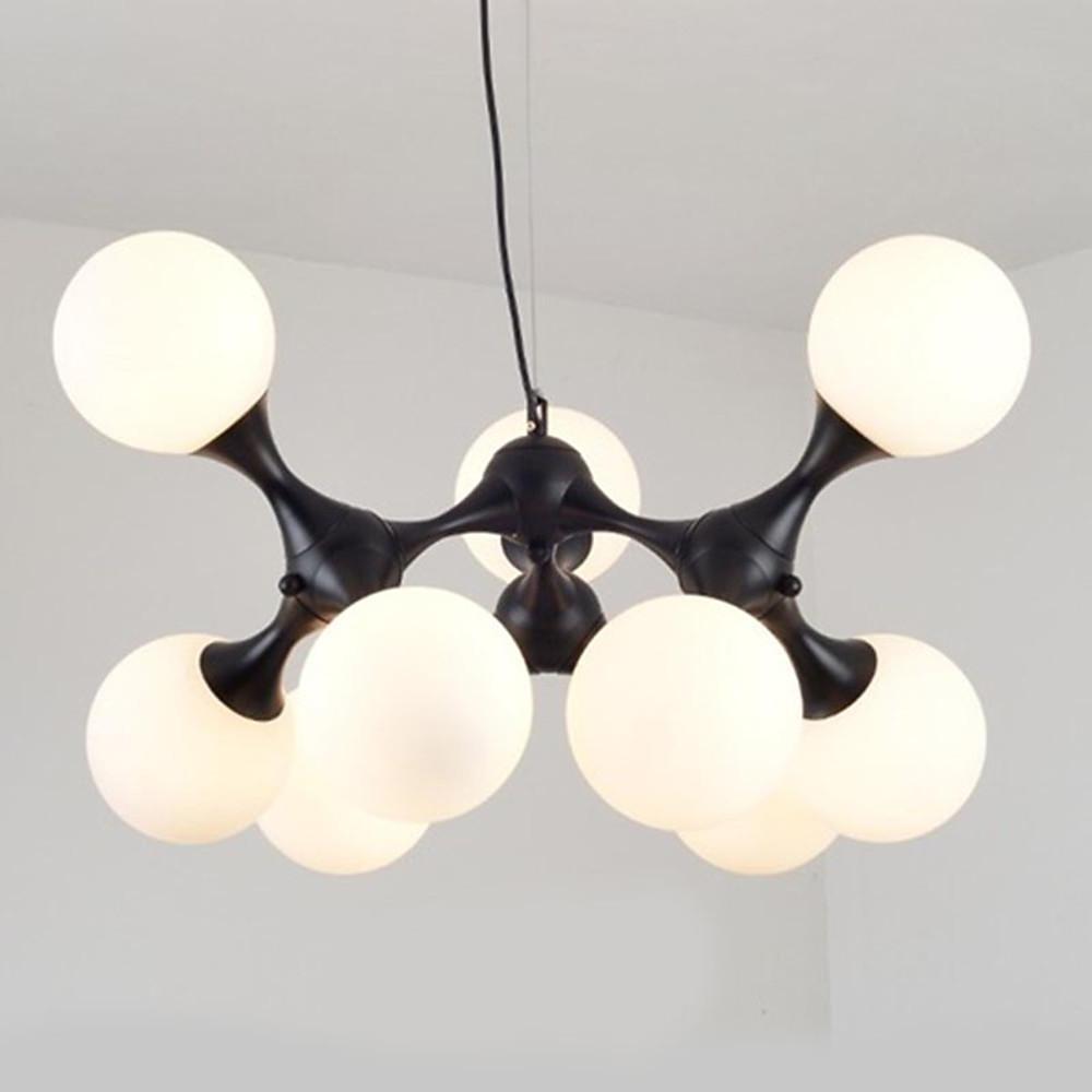 Modern Globe Sputnik 9-Light LED Chandelier
