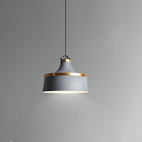 Classic Kitchen Pendant Lighting Bowled Metal LED Pendant Light