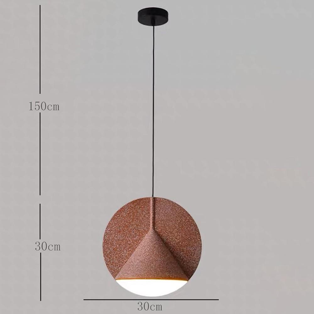 Circular Cone Metal LED Industrial Pendant Light