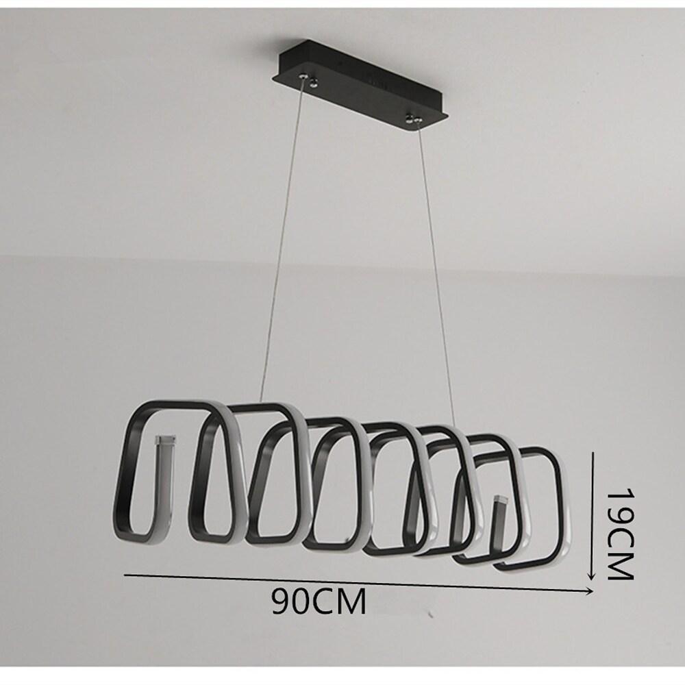 Triangular Pendant – Acrylic LED Kitchen and Dining Room Ceiling Light