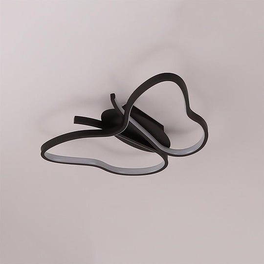 Butterfly LED Flush Mount Ceiling Light for Kids’ Room