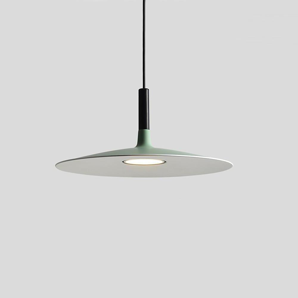 Flat Circular Industrial Pendant Light