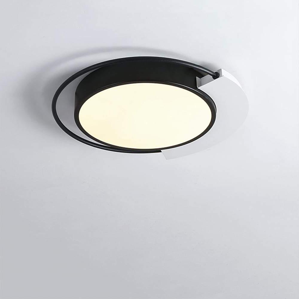 Modern Circular Flush Mount LED Ceiling Light 1 Light