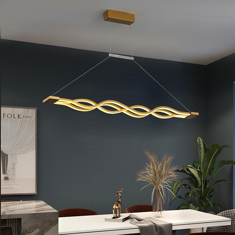 Multiwave LED Nordic Dining Chandelier