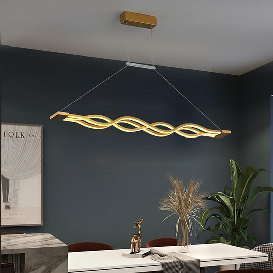 Multiwave LED Nordic Dining Chandelier