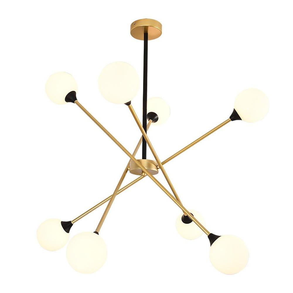 LED Modern Glass Sputnik Chandelier
