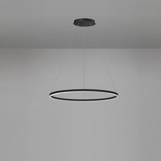 Circle LED Modern Chandelier Pendant Light