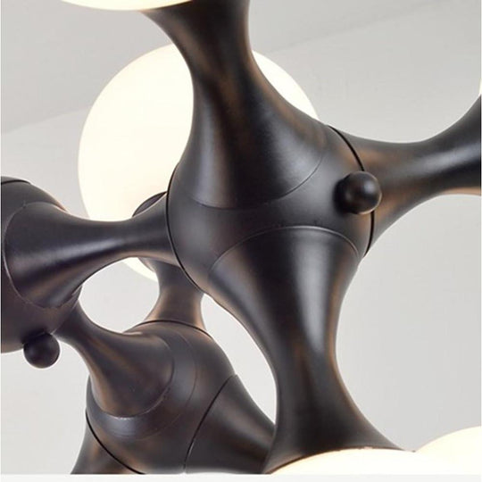 Modern Globe Sputnik 9-Light LED Chandelier