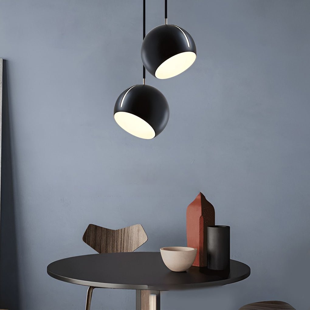 Nordic Creative Adjustable Ball Shaped Pendant Light – Dining Room Hanging Fixture