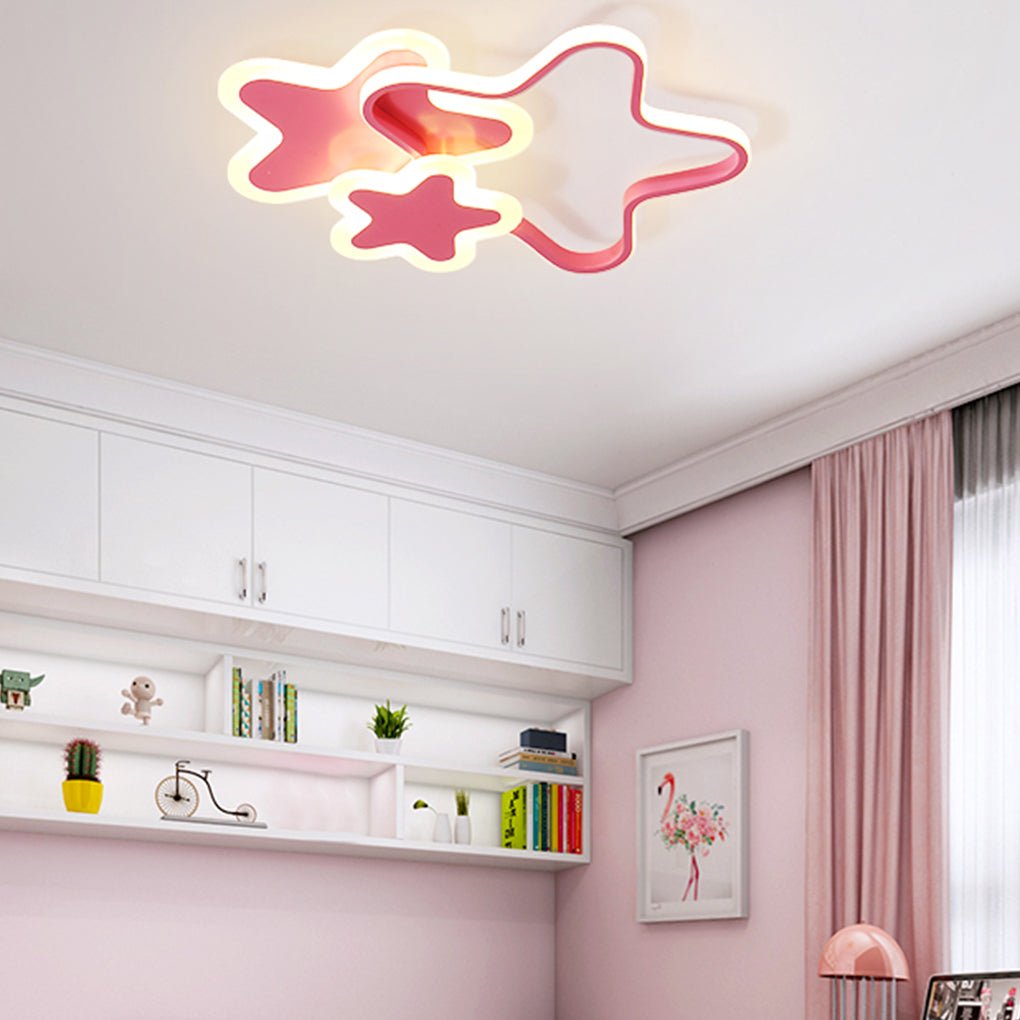 Nordic Creative Cartoon LED Ceiling Lamp for Children’s Bedroom