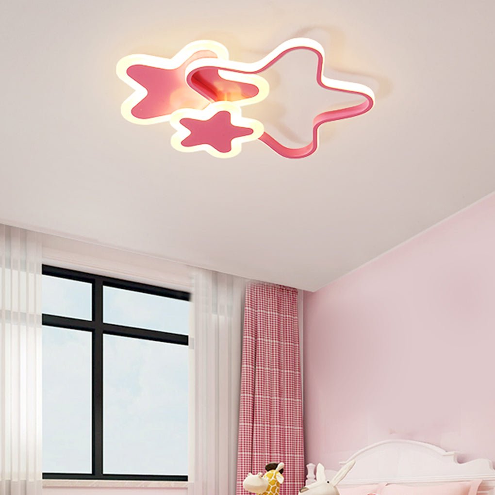Nordic Creative Cartoon LED Ceiling Lamp for Children’s Bedroom