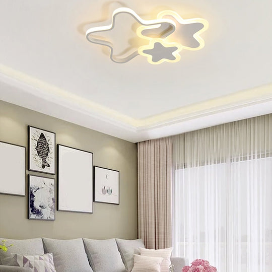 Nordic Creative Cartoon LED Ceiling Lamp for Children’s Bedroom