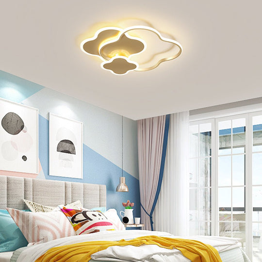 Nordic Creative Cloud Shape Personalized Decorative LED Ceiling Lamp for Kids’ Room