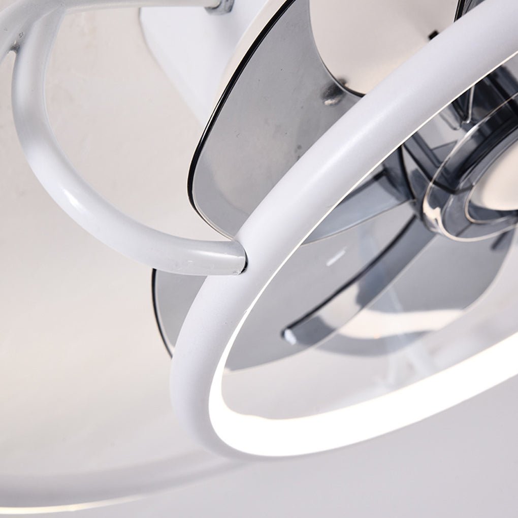 Nordic Frequency Conversion Adjustable Ceiling Fan Light