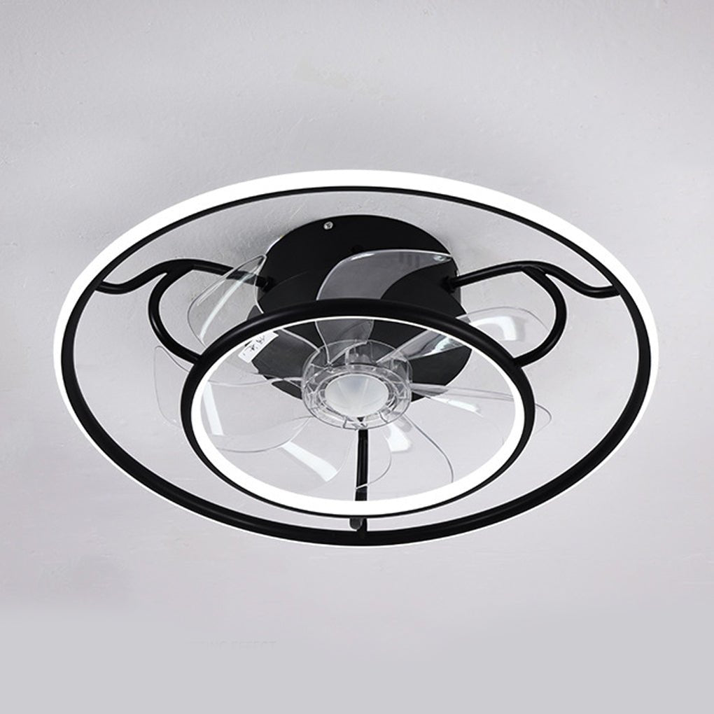 Nordic Frequency Conversion Adjustable Ceiling Fan Light