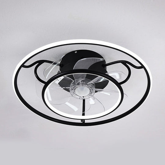 Nordic Frequency Conversion Adjustable Ceiling Fan Light