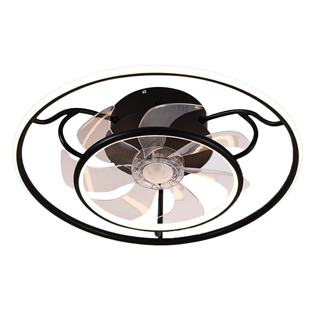 Nordic Frequency Conversion Adjustable Ceiling Fan Light