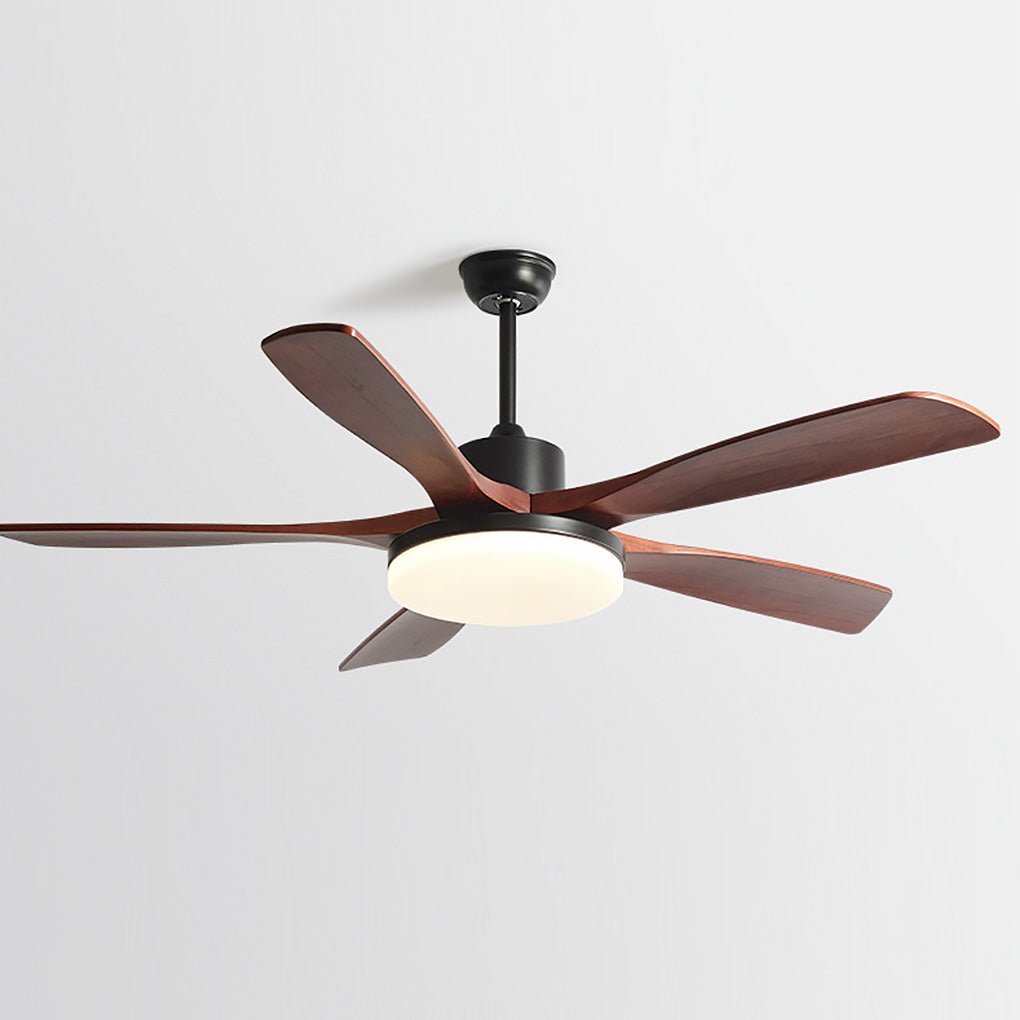 Nordic Frequency Conversion Dimmable LED Ceiling Fan Lamp
