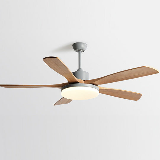 Nordic Frequency Conversion Dimmable LED Ceiling Fan Lamp