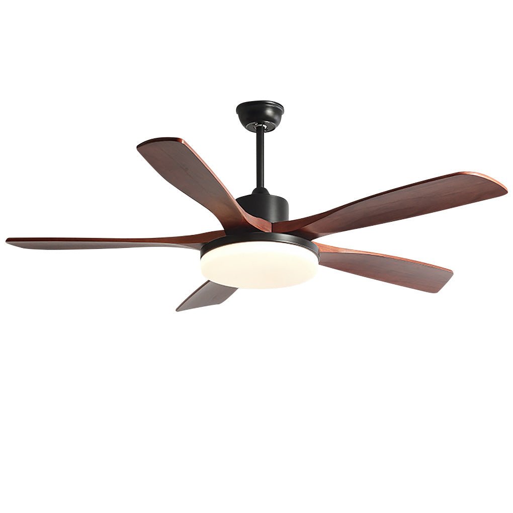 Nordic Frequency Conversion Dimmable LED Ceiling Fan Lamp