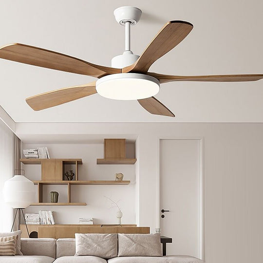 Nordic Frequency Conversion Dimmable LED Ceiling Fan Lamp