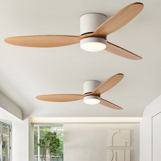 LED Inverter Silent Nordic Ceiling Fan with Light
