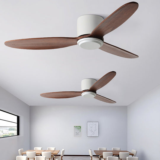 LED Inverter Silent Nordic Ceiling Fan with Light