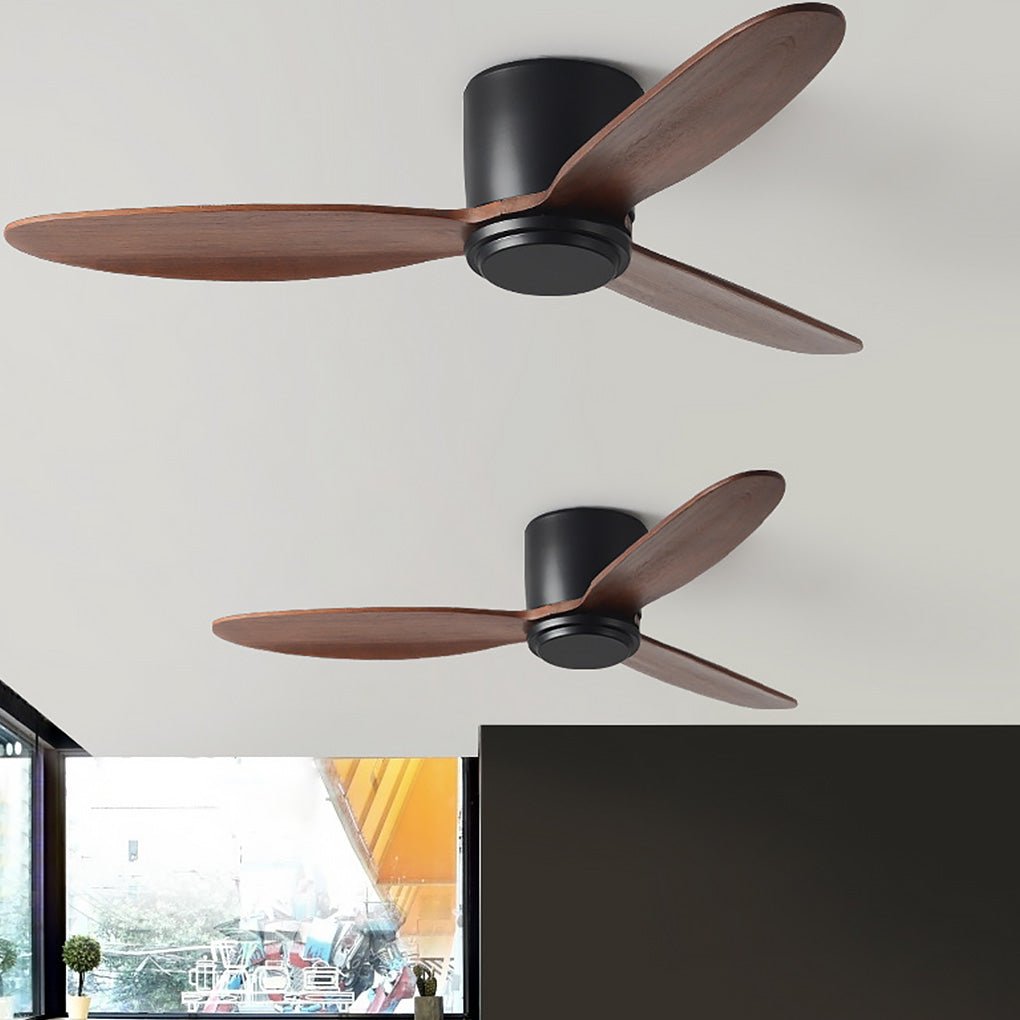 LED Inverter Silent Nordic Ceiling Fan with Light