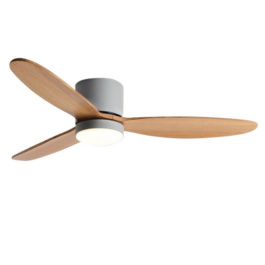 LED Inverter Silent Nordic Ceiling Fan with Light