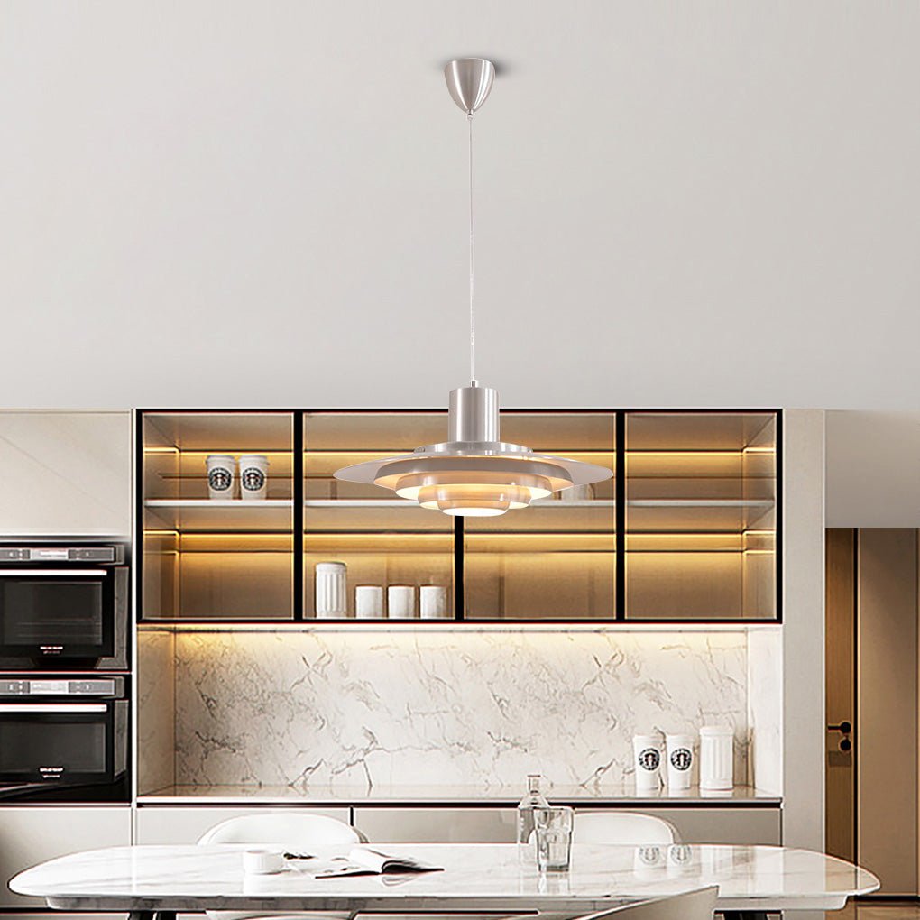 Nordic Minimalism Multi-Layer Creative Pendant Light