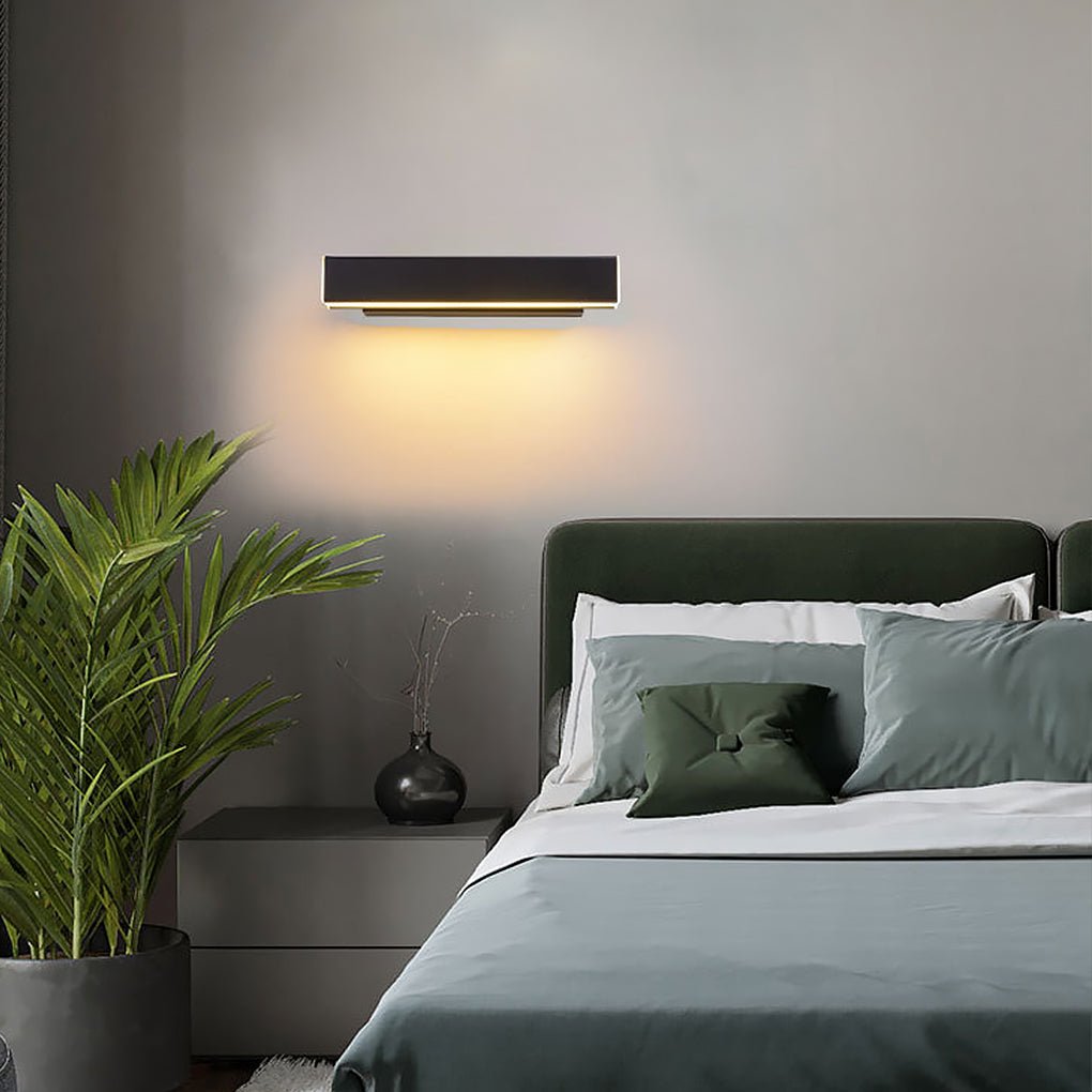 Nordic Minimalist 360° Rotatable LED Wall Lamp