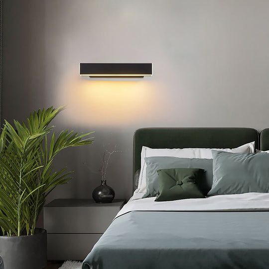 Nordic Minimalist 360° Rotatable LED Wall Lamp